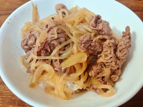 こってりつゆだく牛丼